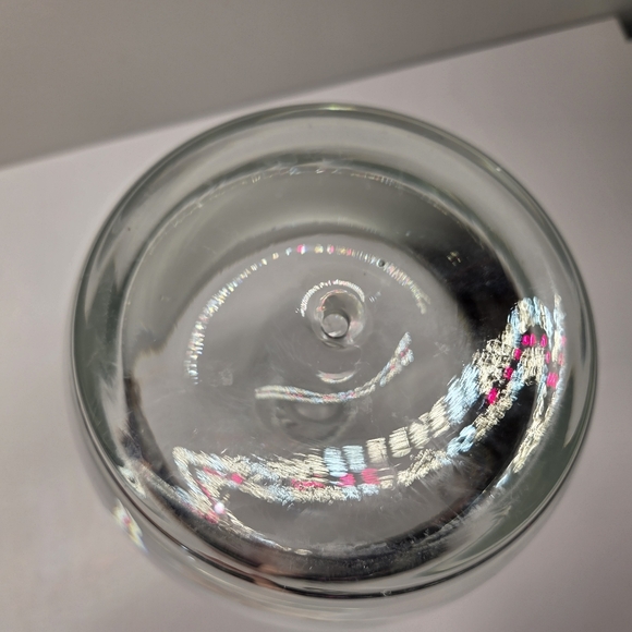 Vtg Krosno Poland Glass Ship Decanter 10 1/2" Tall Wine Decanter Made In Poland - Picture 9 of 9